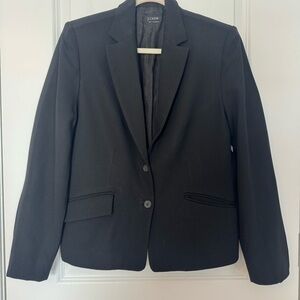 J.Crew Two Button Black Blazer